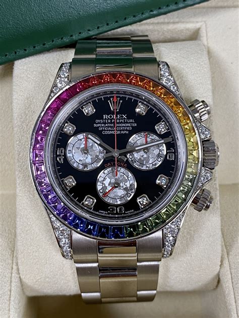 Rolex White Gold Daytona for sale 